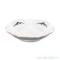 Салатник 19 см &quot;Бернадотт /Синие вензеля /золото&quot; / 165769