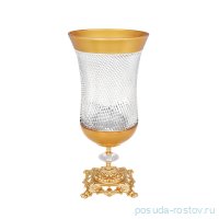 Ваза для цветов 38 см н/н метал &quot;Barok /Золото&quot; / 278000