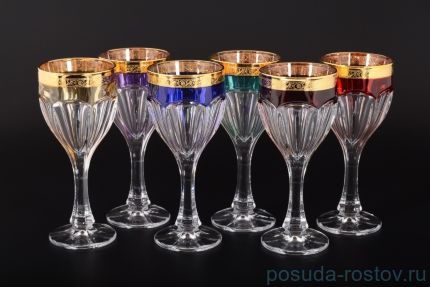 Бокалы для белого вина 190 мл 6 шт &quot;Сафари /Арлекино&quot; / 124830