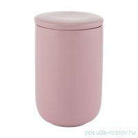 Банка для сыпучих продуктов 15 х 10 см розовая &quot;Classic&quot; / 223287