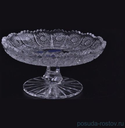 Вазочка 14 см н/н &quot;Хрусталь резной&quot; / 006624