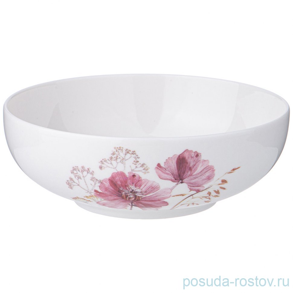 Тарелка 16,5 см глубокая 600 мл "Flowers" (4шт.) / 339279