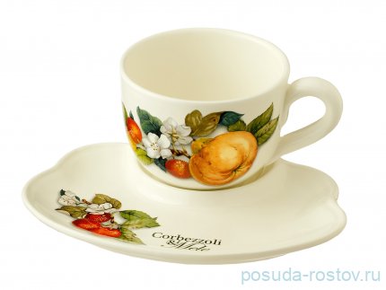 Чайная пара 500 мл 1 шт &quot;Artigianato ceramico /Груша&quot; / 149436