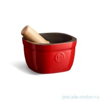 Ступка 950 мл и пестик гранат Emile Henry / 379272