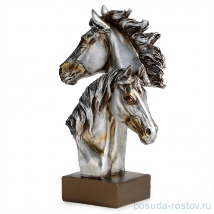 Фигурка 19 х 9,3 х 28,5 см &quot;Бюст лошадей&quot; / 379505