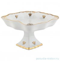 Салатник 19 см квадратный н/н &quot;Корона /Золотая роза&quot; / 340953