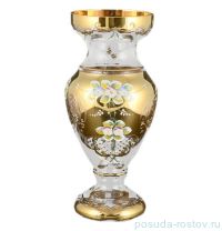 Ваза для цветов 30 см прозрачная &quot;Лепка&quot; E-V / 099846