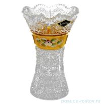 Ваза для цветов 15,5 см &quot;Хрусталь с золотом&quot; / 059303