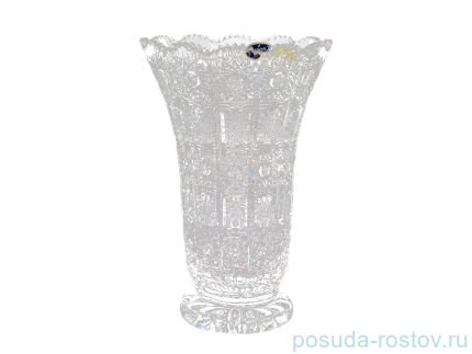 Ваза для цветов 25 см &quot;S. Crystal /Хрусталь резной&quot; / 083824