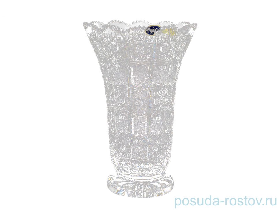 Ваза для цветов 25 см "S. Crystal /Хрусталь резной" / 083824