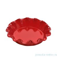 Форма для выпечки фруктового пирога 26,5 х 6 см гранат &quot;Emile Henry&quot; / 224274