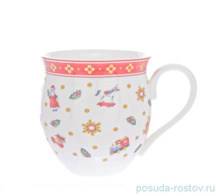 Кружка 440 мл &quot;Christmas world /Toys red&quot; / 273732