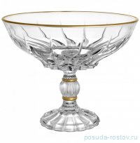 Ваза для конфет 24 х 18,5 см н/н &quot;Трикс / Отводка золото /матовая&quot; / 307678