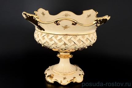 Ваза для фруктов 41 см н/н &quot;Свидание /СК /Bruno Costenaro&quot; h-34 см / 058197