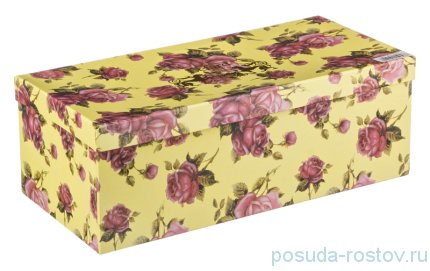 Фруктовница 36,5 х 26,5 х 7 см овальная &quot;Корейская Роза&quot;  / 187793