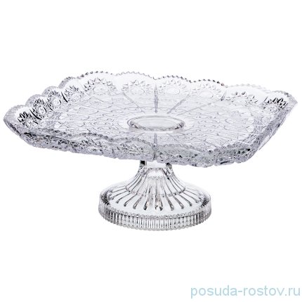 Фруктовница 27 х 27 х 12,5 см н/н &quot;muza crystal /резная&quot; / 193023