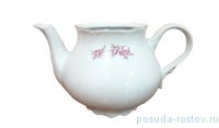 Заварочный чайник без крышки &quot;Констанция /Розовые розы /платина&quot; / 115036