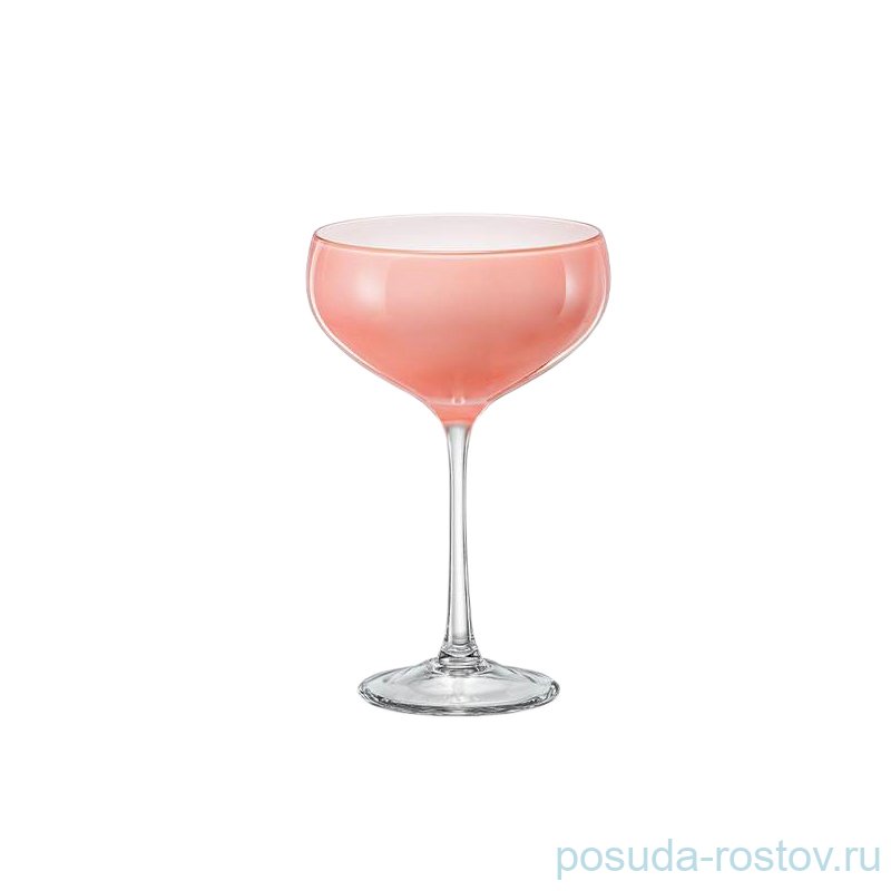 Креманки/мартинки 180 мл 4 шт "Пралине /Розовые" / 289499