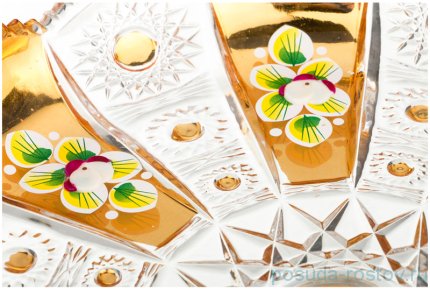 Тортница 27 х 10 см н/н &quot;LEFARD GOLD GLASS&quot;  / 187596