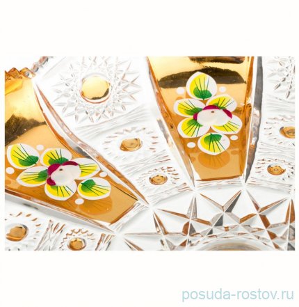 Тортница 27 х 10 см н/н &quot;LEFARD GOLD GLASS&quot;  / 187596