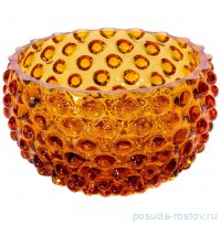 Конфетница 11,5 х 7 см янтарная &quot;Hobnail Tapas&quot; / 336574
