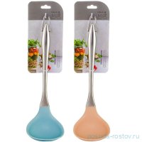 Силиконовый половник 29 см /ассорти / 357184