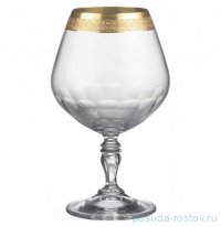 Бокалы для бренди 380 мл 6 шт &quot;Виктория /Матовое золото /437819&quot; / 028684
