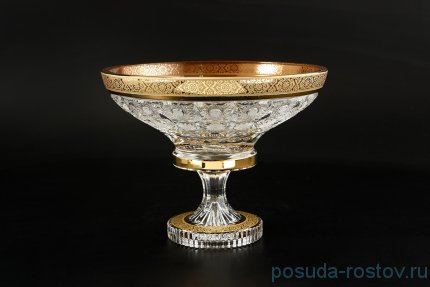 Фруктовница 20,5 см н/н &quot;Снежинка /Золото /PK500&quot; / 160553
