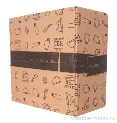 Фруктовница 30 см н/н &quot;Artigianato ceramico /Апельсин и роза&quot; / 348603