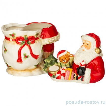 Банка для сыпучих продуктов 24 х 11 х 17 см 1 л &quot;Дед Мороз&quot; / 268562