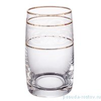 Стаканы для воды 250 мл 6 шт &quot;Идеал /Орнамент /золото&quot; / 210288