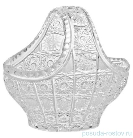 Корзинка 15 см &quot;Glasspo /Хрусталь резной&quot; / 011427