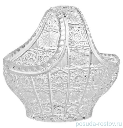 Корзинка 15 см "Glasspo /Хрусталь резной" / 011427