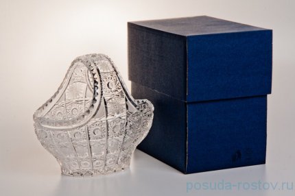 Корзинка 15 см &quot;Glasspo /Хрусталь резной&quot; / 011427