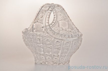 Корзинка 15 см &quot;Glasspo /Хрусталь резной&quot; / 011427