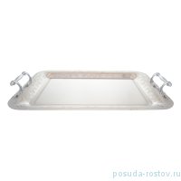 Поднос 50 x 35 см прямоугольный с ручками &quot;Denise Steel&quot; / 247862