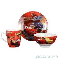 Детский набор 3 предмета &quot;Тачки 95&quot; / 095454