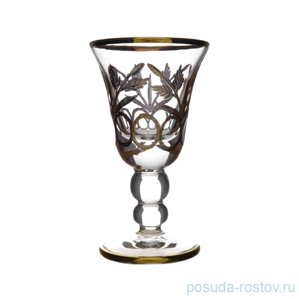 Рюмки 80 мл 6 шт "Timon /Tiziano Golden /Palm"  / 284830