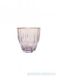 Стаканы для виски 275 мл 6 шт &quot;Diamond /Violet /Матовое золото&quot; / 283862