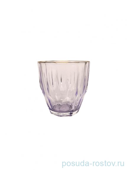 Стаканы для виски 275 мл 6 шт &quot;Diamond /Violet /Матовое золото&quot; / 283862