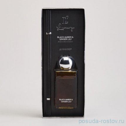 Диффузор ароматический luxury black amber&amp;ginger lily 100 мл / 367100
