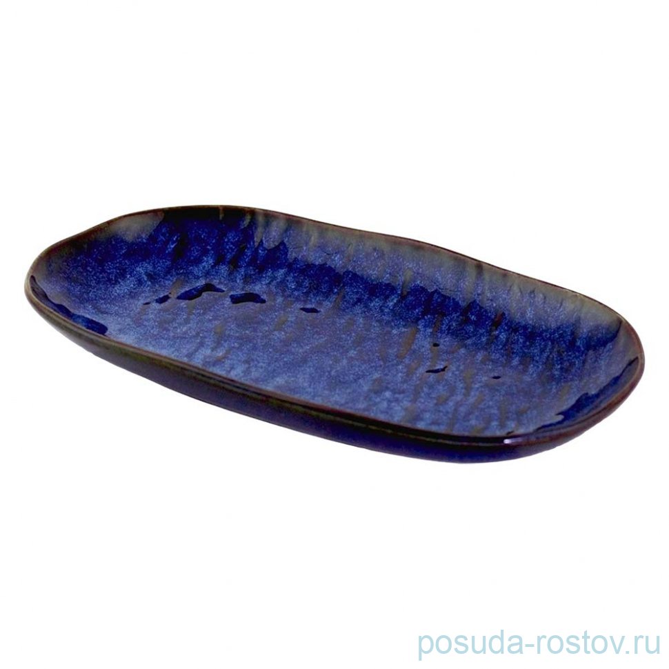 Блюдо 36 х 25 х 4,5 см овальное "Aquamarine" (подарочная упаковка)  / 368158