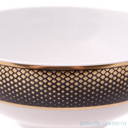Набор салатников 13 см 6 шт &quot;Deluxe shape /Rio black gold&quot; / 340672
