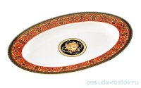 Блюдо 22 см овальное &quot;Сабина /Версаче /Красная лента&quot; / 159088