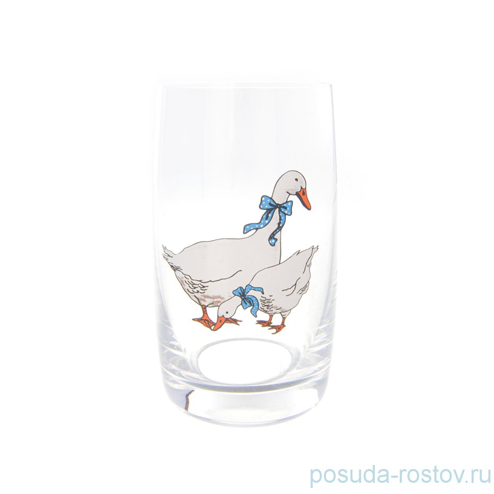 Стакан для воды 250 мл 1 шт "Идеал /Гуси" AS Crystal  / 264220