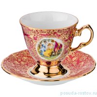 Кофейная пара 100 мл 1 шт &quot;Виктория /Мадонна красная&quot;  / 171178