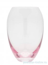 Ваза для цветов 22,5 см &quot;Pink /розовое дно&quot; / 343286