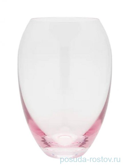Ваза для цветов 22,5 см &quot;Pink /розовое дно&quot; / 343286