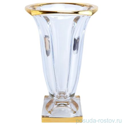 Ваза для цветов 33 см н/н &quot;Магма /Золотой кант&quot; / 094472