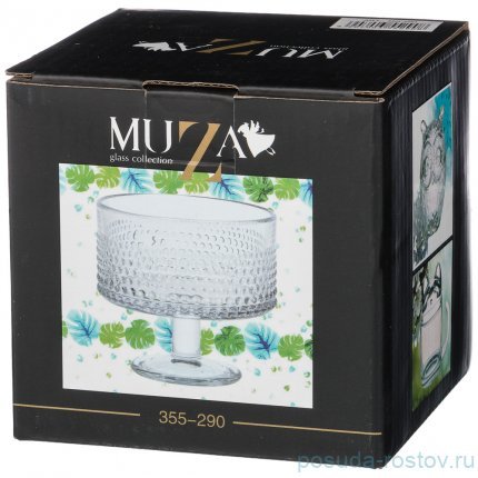 Креманка 10 х 10 х 9 см н/н &quot;muza&quot; / 190130
